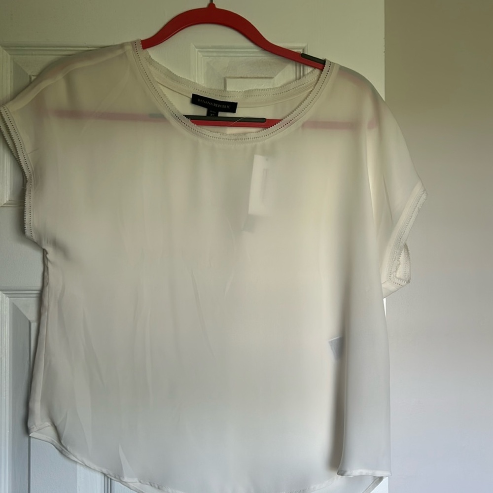 NWT ivory top